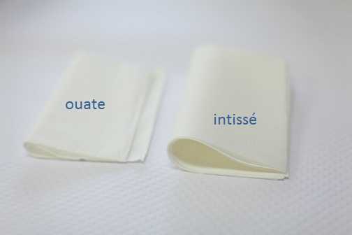 les deux principales matieres de serviettes en papier